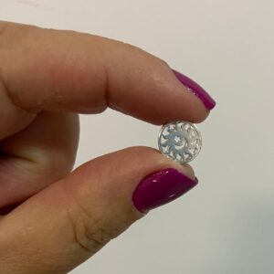 Berloque de prata 925 separador Sol