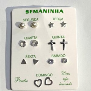 KIT SEMANINHA 01 / PRATA 925