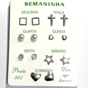 KIT SEMANINHA 02 /PRATA 925
