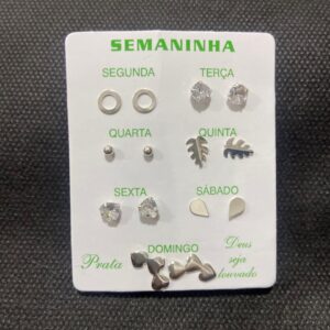 KIT SEMANINHA 07/PRATA 925