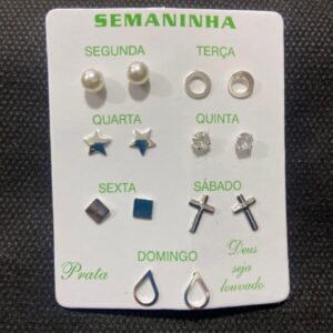 KIT SEMANINHA 08 /PRATA 925