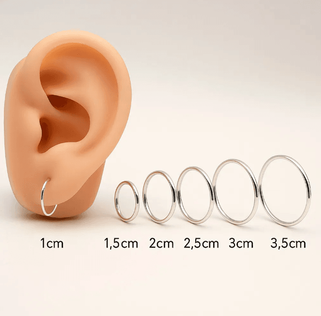 Argolas pequenas de prata 925 redonda fio redondo | Brincos