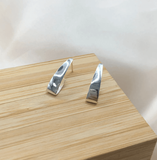 Brinco de prata 925 argola lisa m | Brincos