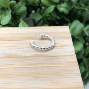 Piercing de prata 925 fake argola torcida | Piercing