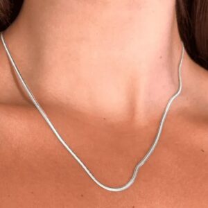 Corrente de prata 925 lacraia 1475 magic bombe fio 30