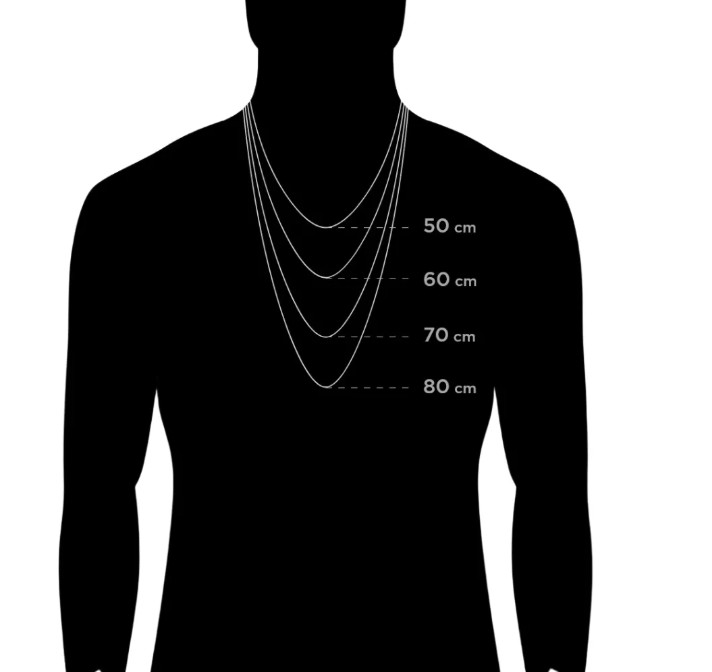 Corrente de prata 925 elo cadeado aberto - Imagem 3