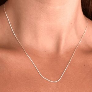 Corrente de prata 925 cardano 4l f040 - 45CM