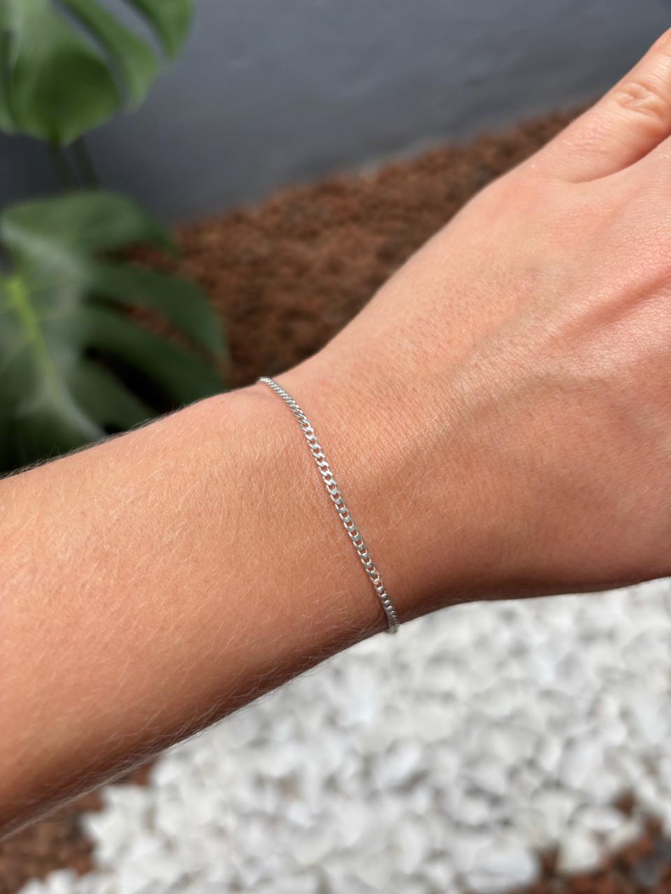 Pulseira Grumet em Prata 925