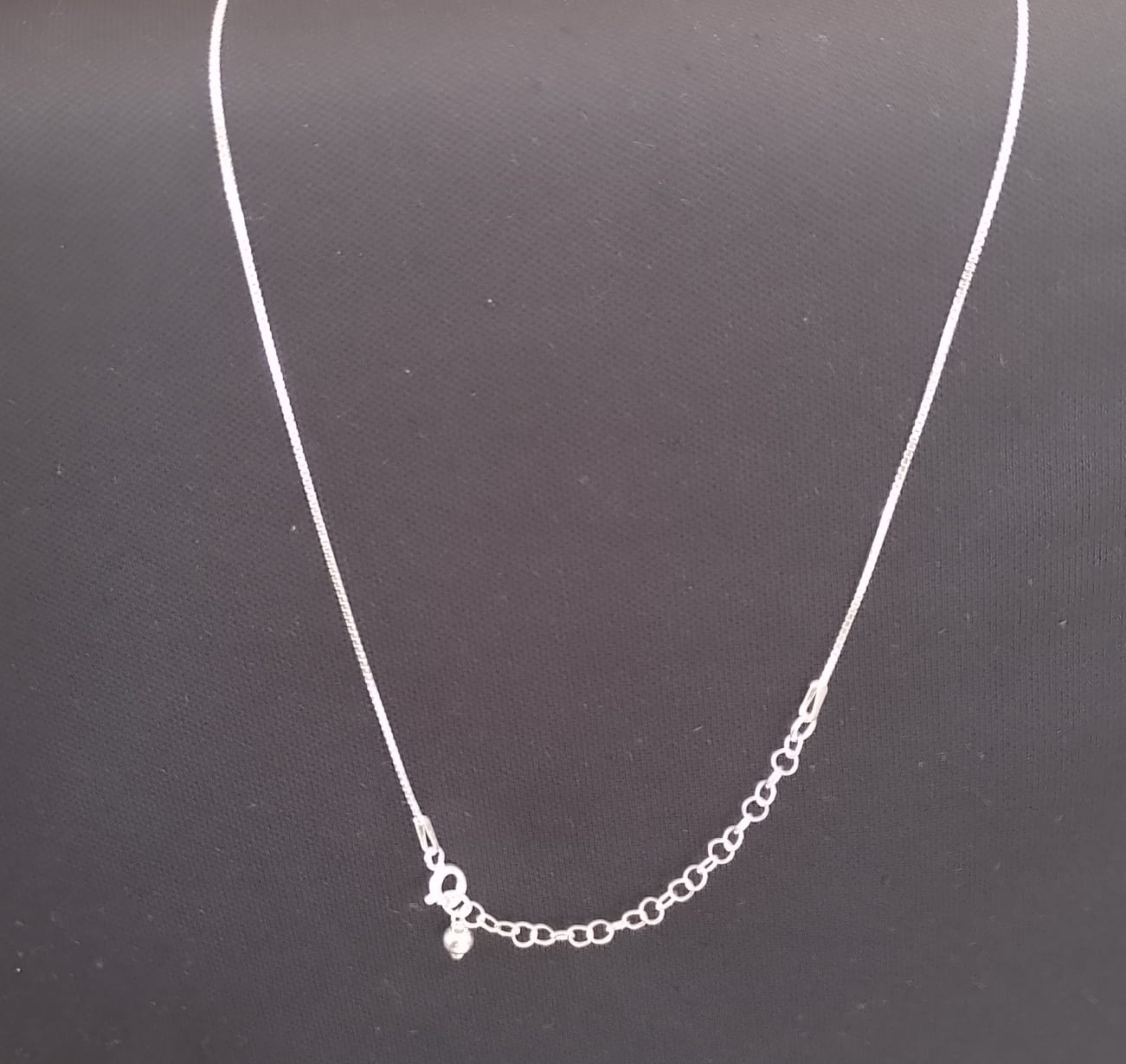 Corrente de prata 925 bolinha veneziana Detalha em elo português | Correntes