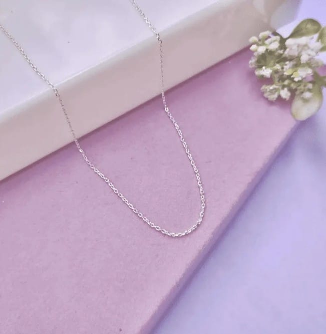 Corrente de prata 925 cadeado 1401 fio 50 | Correntes