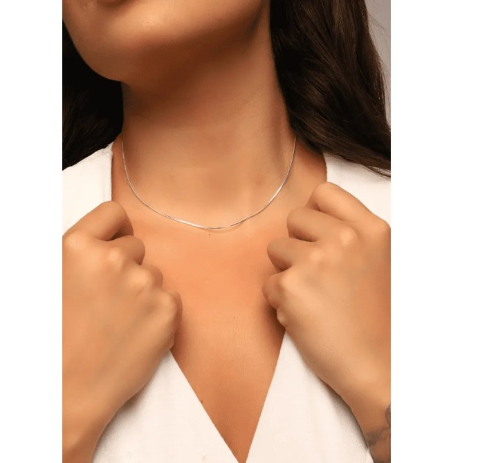 Corrente de prata 925 rabo de rato diamantada fio 20 1484 | Correntes