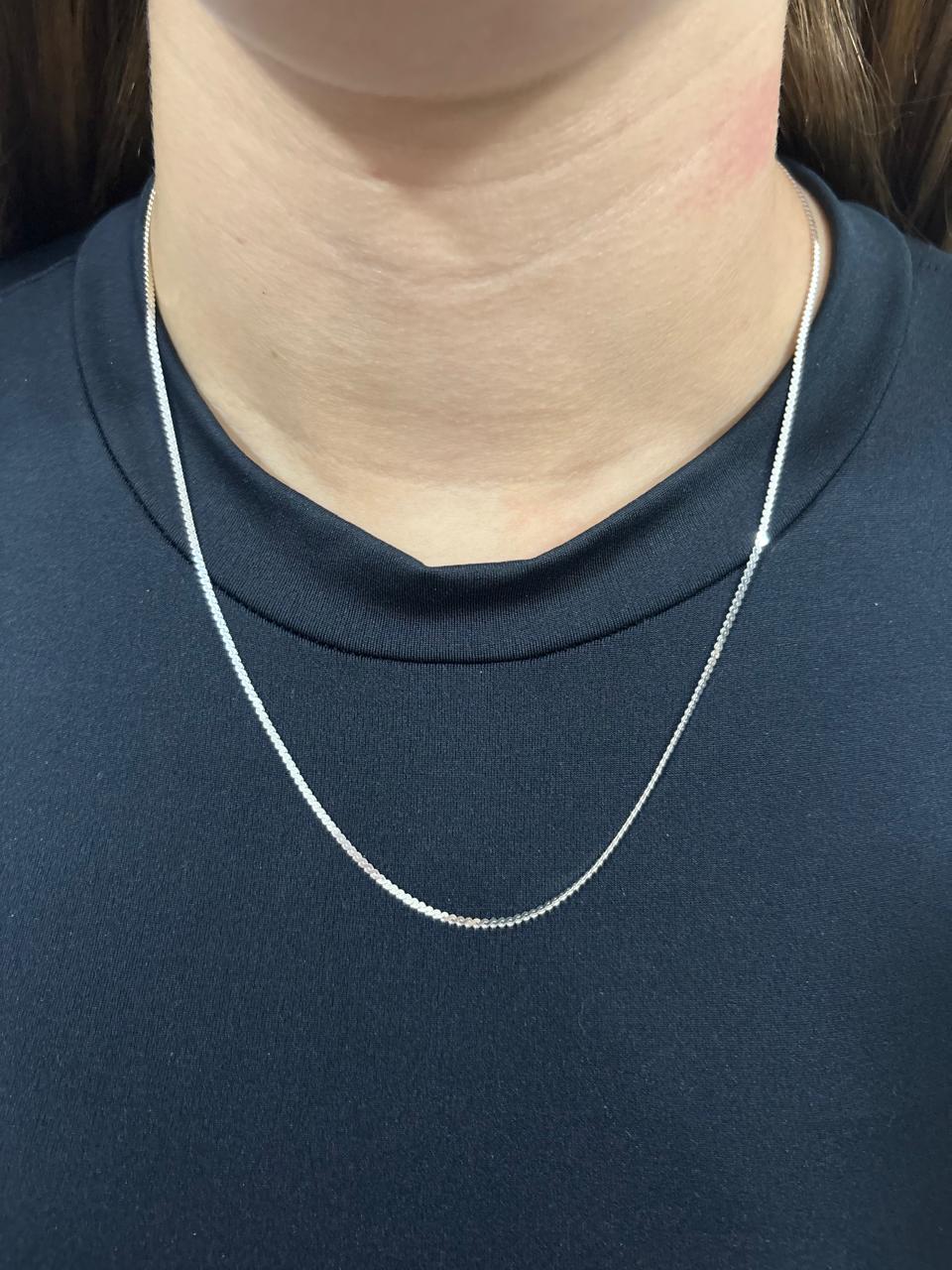 Corrente de Prata 925 TRANÇADA 1,8MM | Correntes