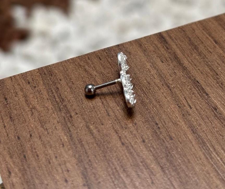 Piercing 3 Zicornia Ear cuff prata 925 | Piercing