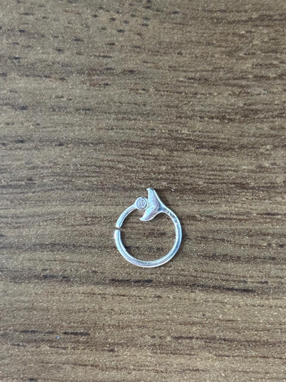 Piercing Cauda de Sereia Com Zircônia - Prata 925 | Piercing