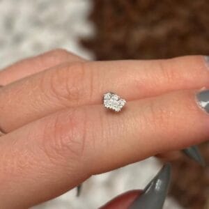 Piercing Coroa Cravejado Base Reta | Piercing