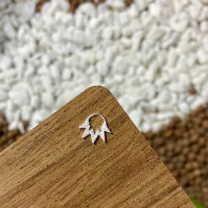 Piercing estrela 5 pontas Prata 925 | Piercing