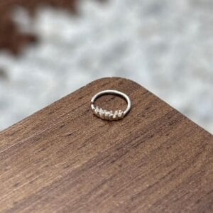 Piercing Helix zircônia prata 925 | Piercing