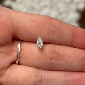 Piercing Navete zicornia Prata 925 | Piercing