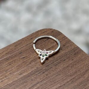 Piercing Torção Star Colors Prata 925 | Piercing