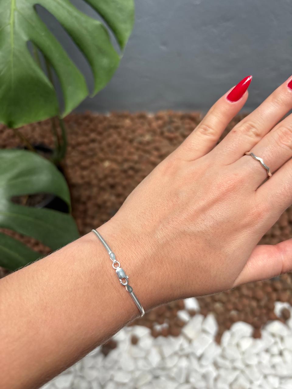 Pulseira de prata 925 magic bombe fio 30 | Pulseiras