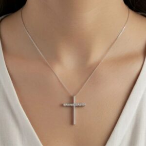 Corrente-de-prata-925-com-pingente-cruz-lisa-e-cravejada